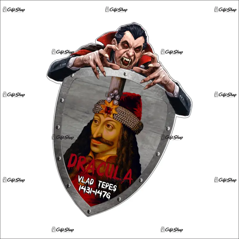 Dracula, vlad tepes, magnet frigider mgs137